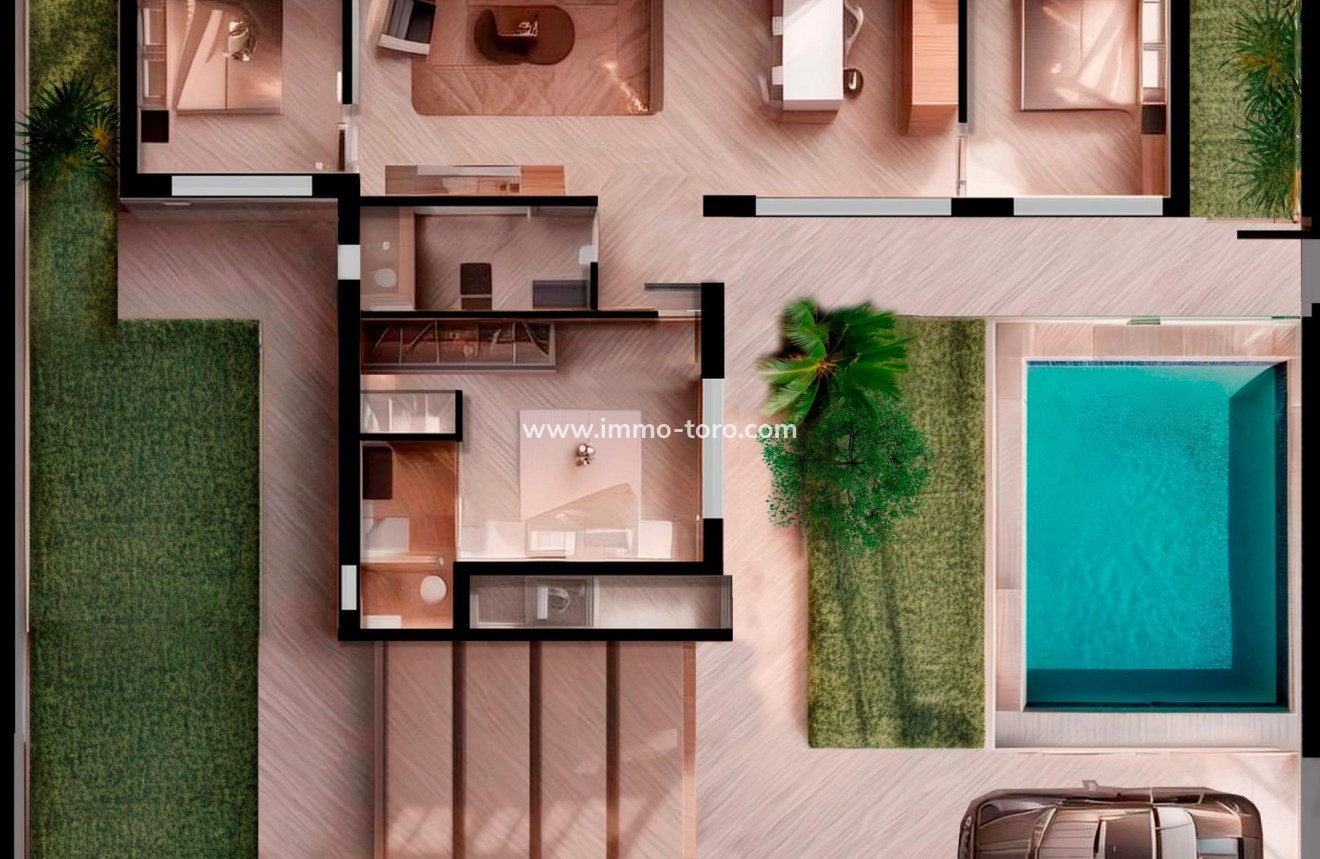 Nouvelle construction - Villa - Torre Pacheco - Roldán