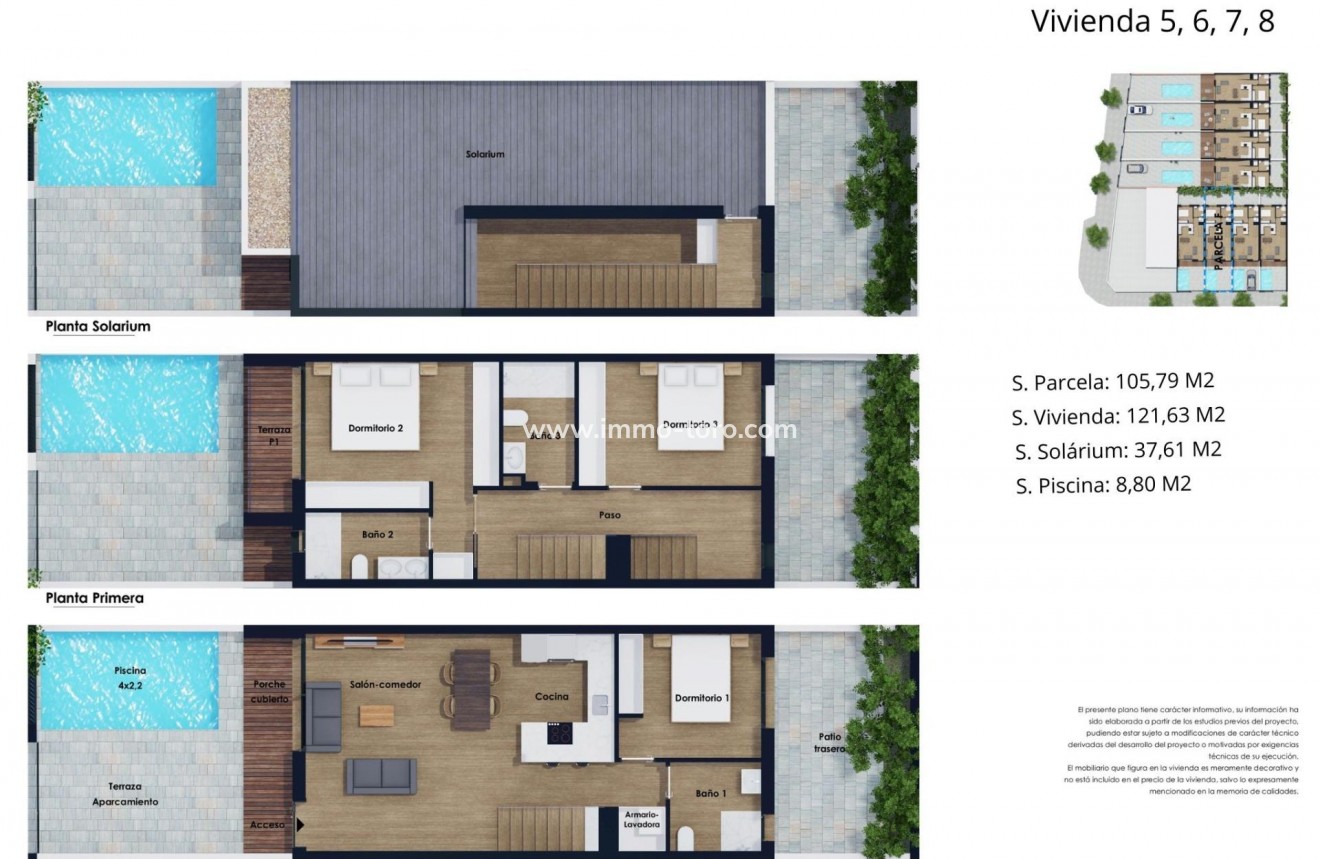Nueva construcción  - Adosado - Pilar de la Horadada - Lo Monte