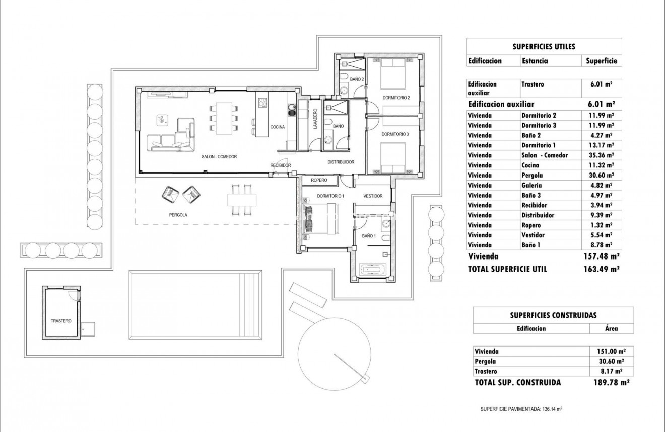 Nieuwbouw - Villa - Aspe - Poligono 19