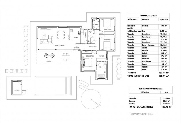 Nieuwbouw - Villa - Aspe - Poligono 19