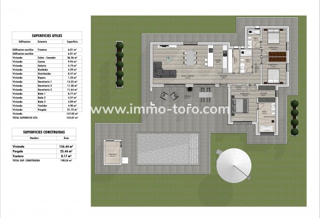 Nieuwbouw - Villa - Aspe - Poligono 19