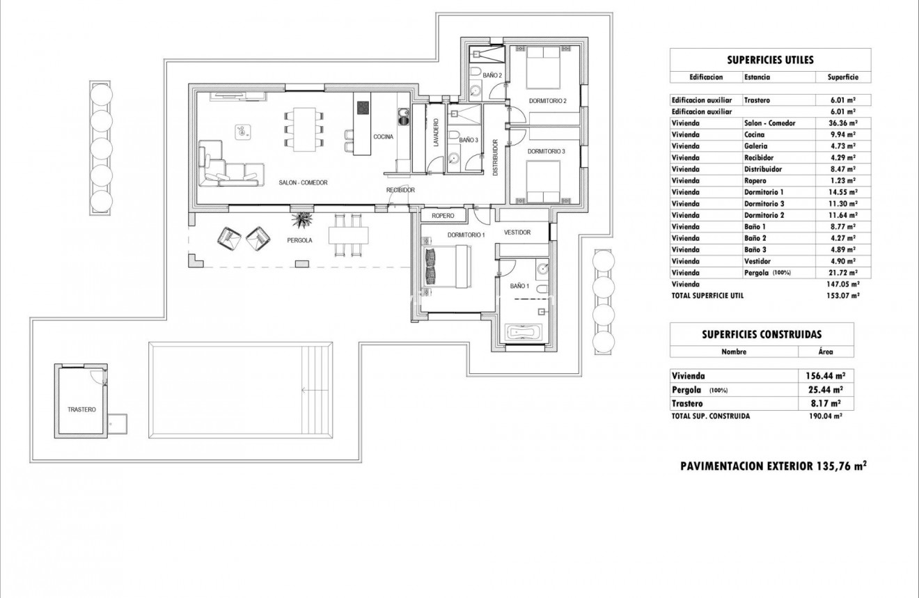 Nieuwbouw - Villa - Aspe - Poligono 19