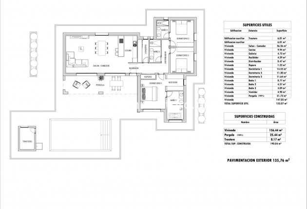 Nieuwbouw - Villa - Aspe - Poligono 19