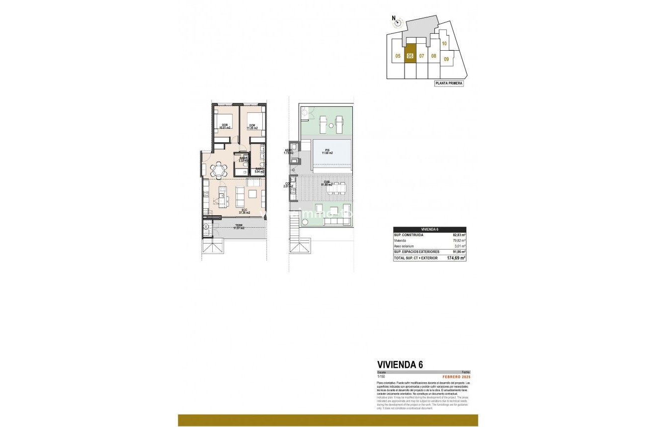 Nieuwbouw -  - Pilar de la Horadada - parques de Andromeda