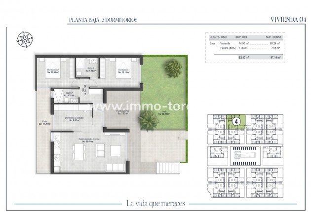 Nieuwbouw - Appartement  - Alhama de Murcia - Condado de Alhama