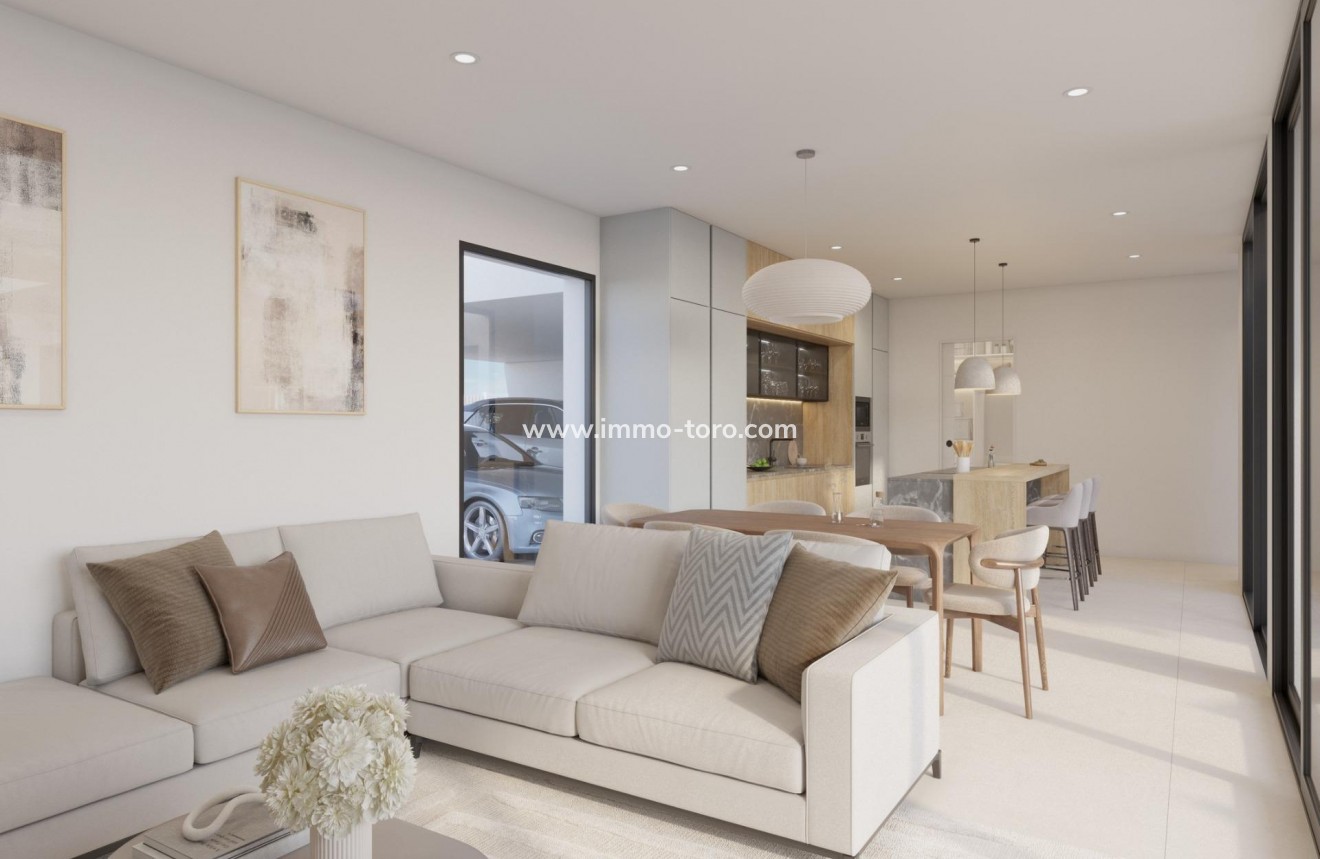 Nieuwbouw - Villa - Fuente Álamo - Hacienda Del Álamo Golf