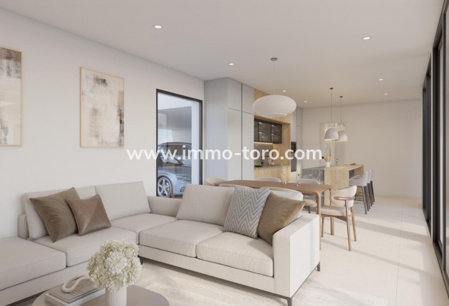 Nieuwbouw - Villa - Fuente Álamo - Hacienda Del Álamo Golf