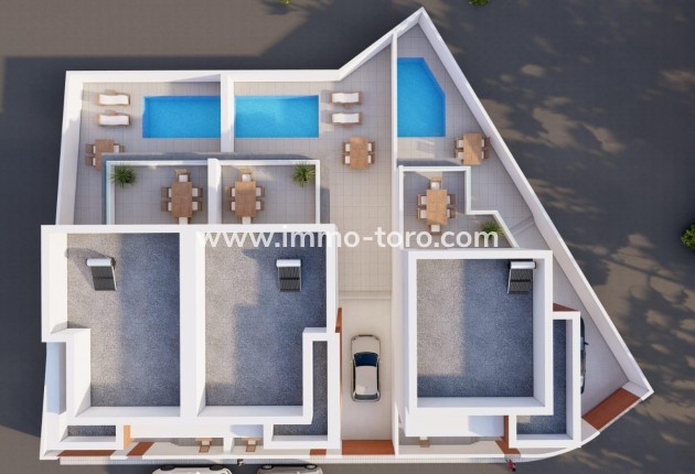 Nouvelle construction - Maison jumelée - Daya Nueva