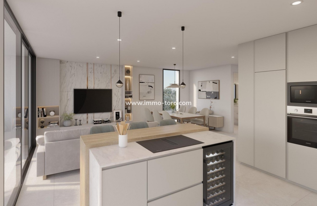 Nieuwbouw - Villa - Fuente Álamo - Hacienda Del Álamo Golf