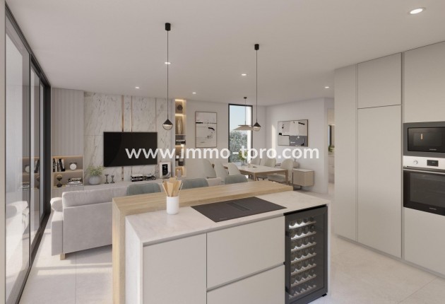 Nieuwbouw - Villa - Fuente Álamo - Hacienda Del Álamo Golf