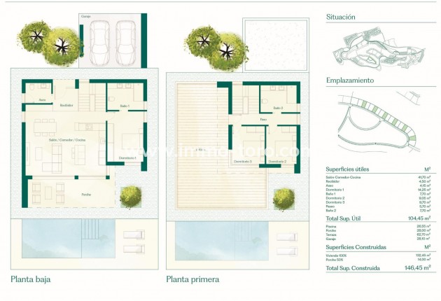 Nieuwbouw - Villa - Fuente Álamo - Hacienda Del Álamo Golf