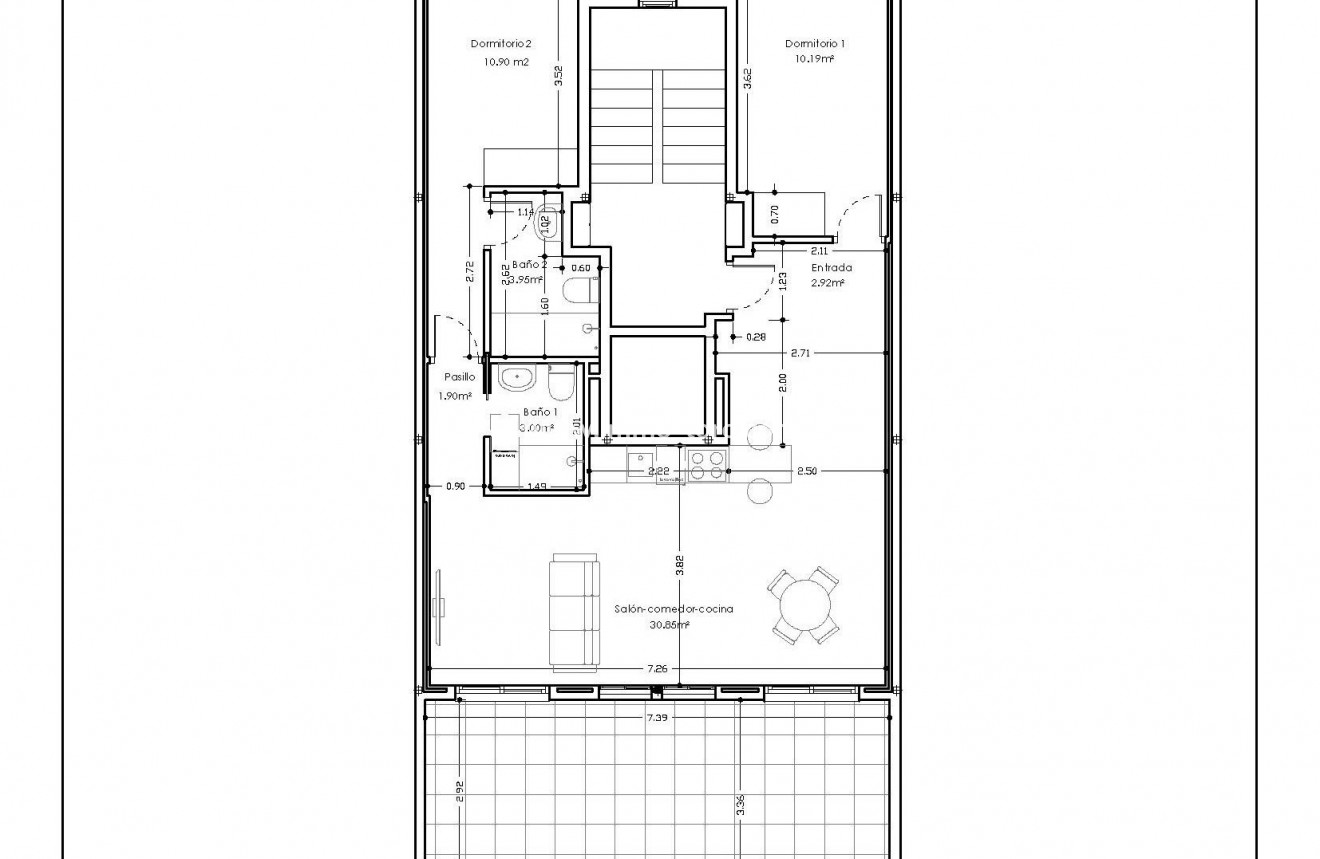 Nieuwbouw - Penthouse - Alicante - Centro