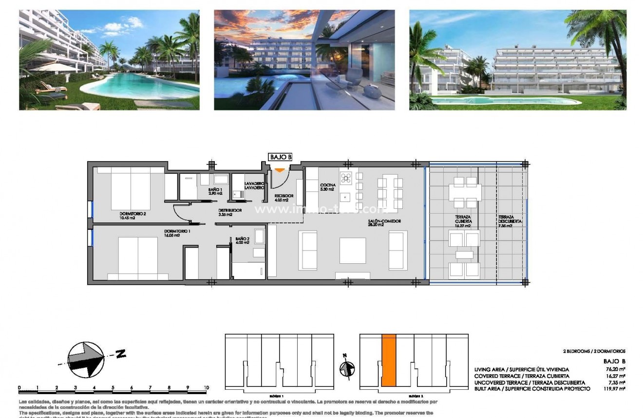 Nouvelle construction - Appartement - Cartagena - Mar de Cristal