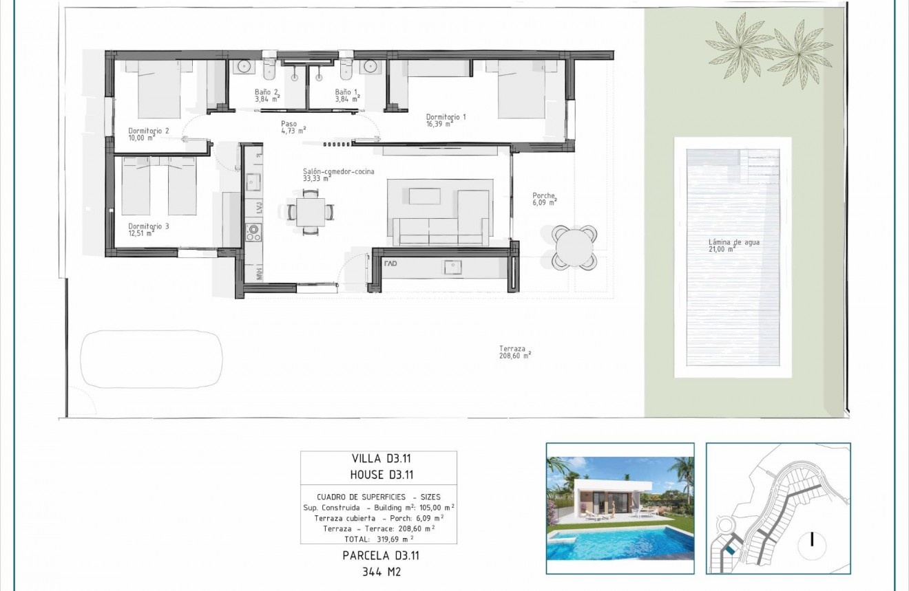 New Build - Villa - Vera - Pueblo Salinas
