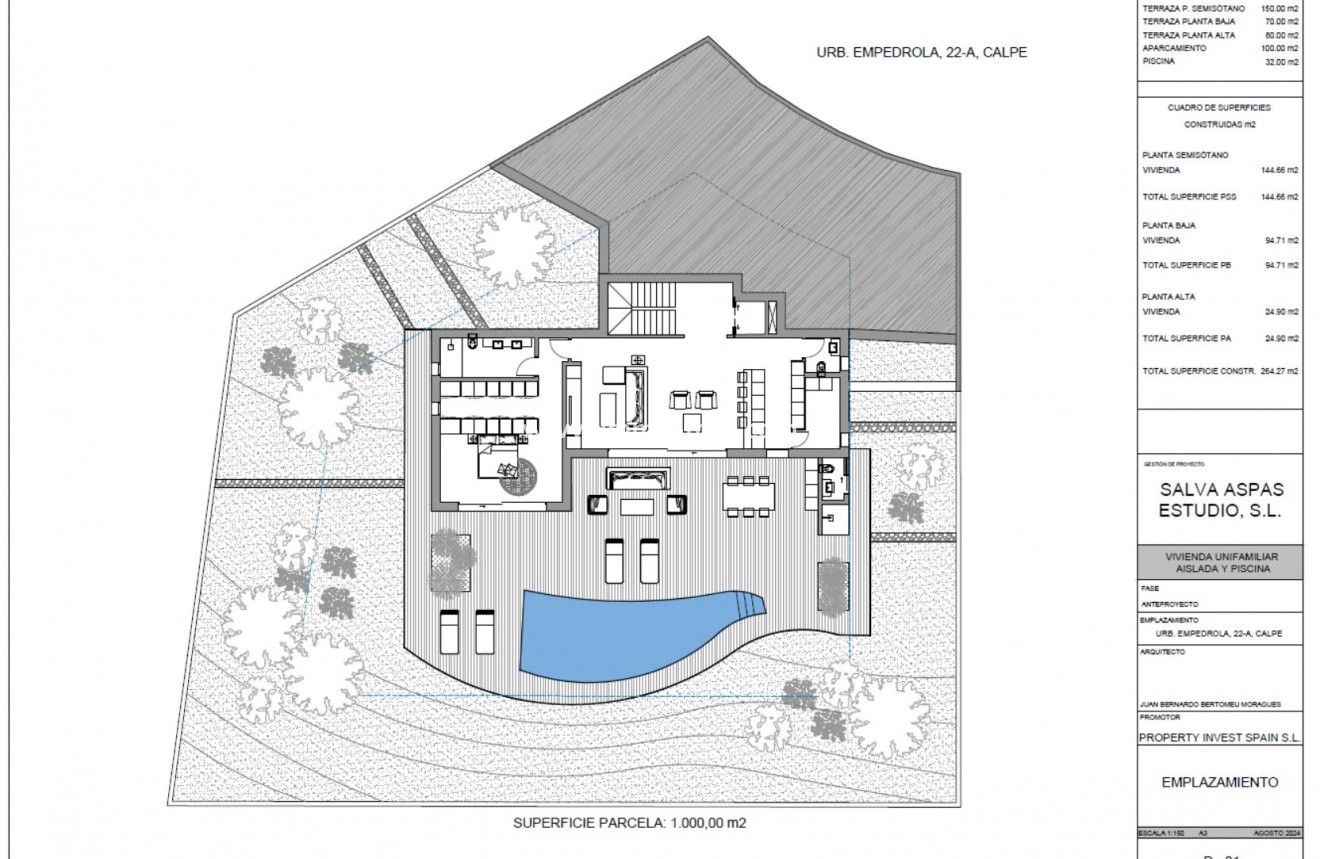 Nieuwbouw - Villa - Calpe - Empedrola