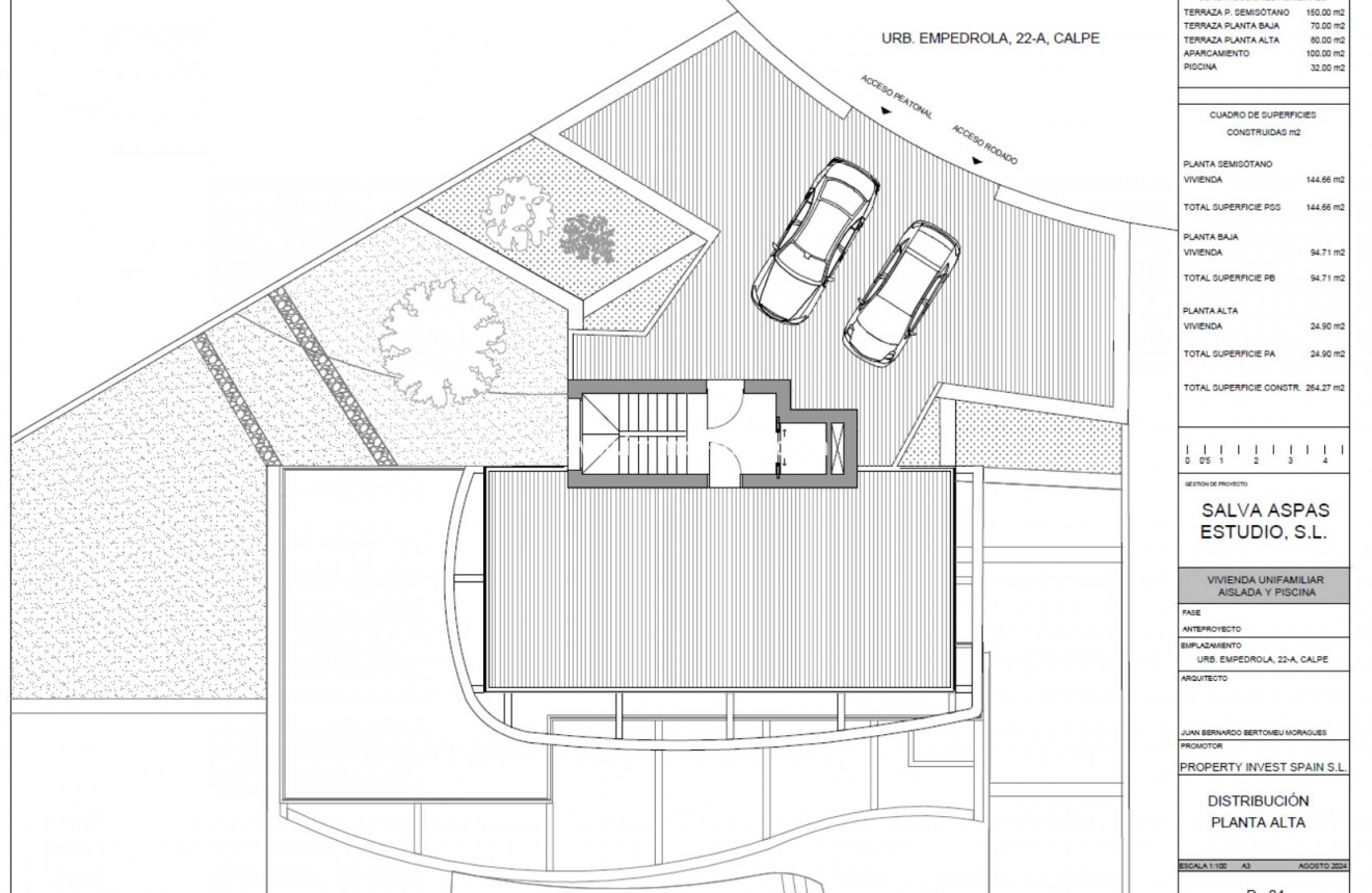 Nieuwbouw - Villa - Calpe - Empedrola