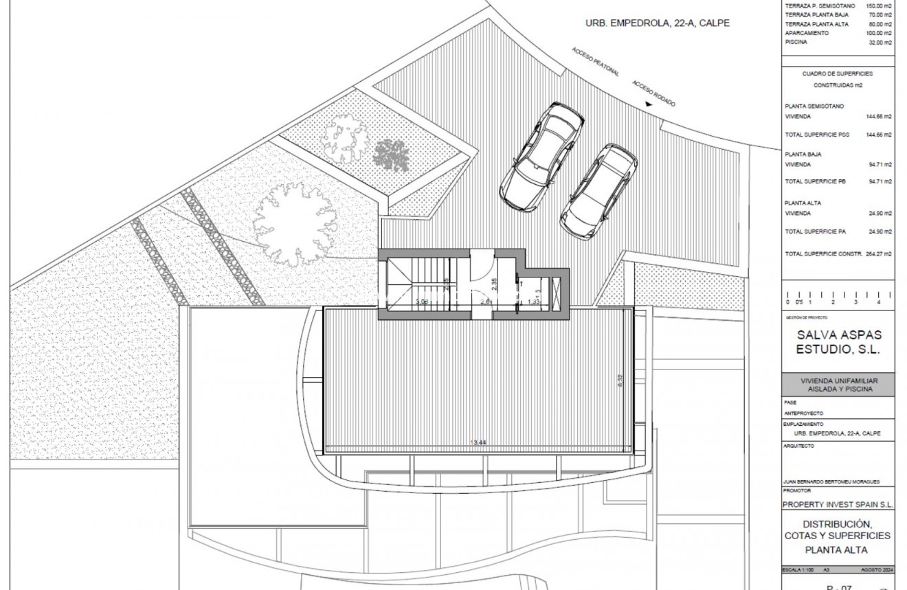 Nieuwbouw - Villa - Calpe - Empedrola