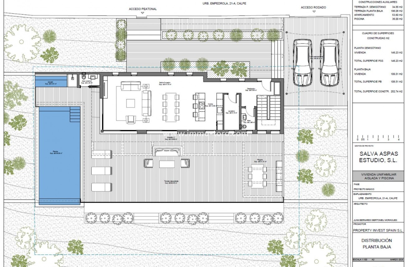 New Build - Villa - Calpe - Empedrola