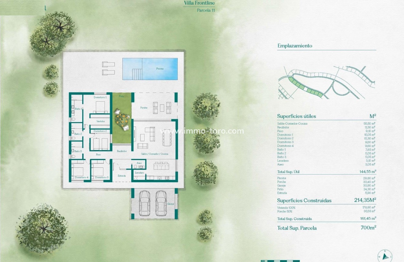 Nieuwbouw - Villa - Fuente Álamo - Hacienda del Alamo