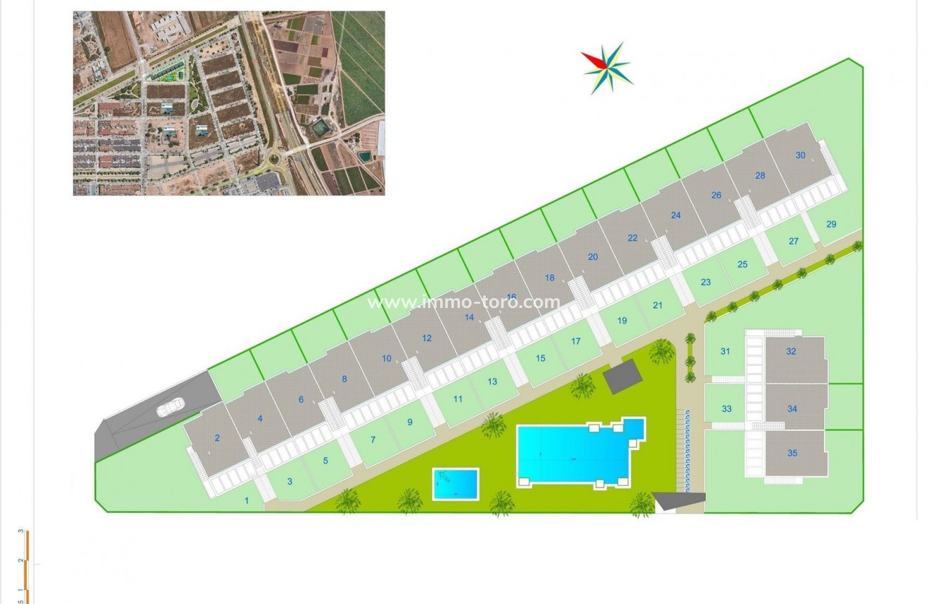 Nieuwbouw - Appartement  - Pilar de la Horadada