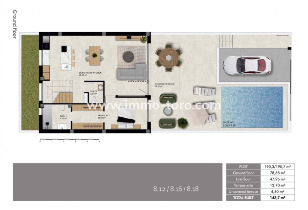 Nieuwbouw - Geschakelde woning - Dolores