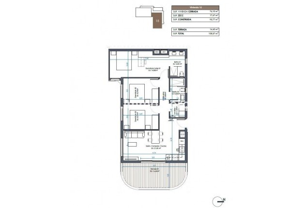 Nieuwbouw - Appartement  - Guardamar - Camino del Puerto