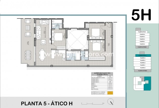 Nueva construcción  - Ático - Torrevieja - El acequión
