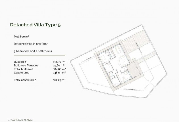 New Build - Villa - Penàguila - El Olivar