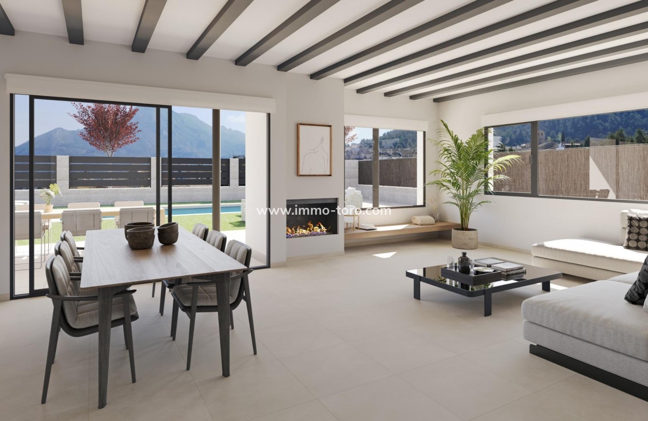 Nueva construcción  - Villa / Chalet - Penàguila - El Olivar