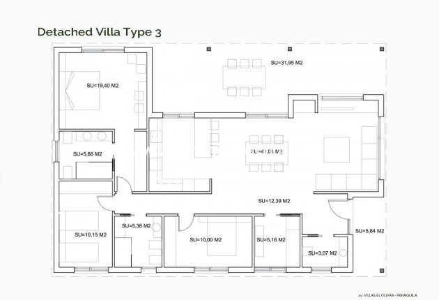 New Build - Villa - Penàguila - El Olivar