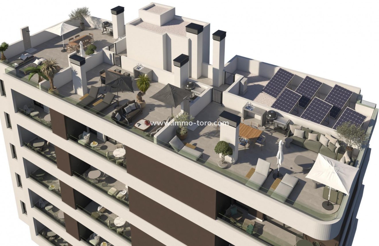 Nieuwbouw - Appartement  - Santa Pola - pueblo