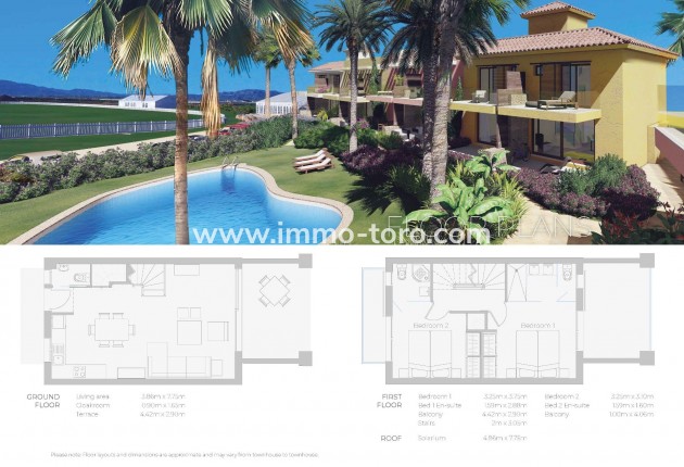 Nueva construcción  - Adosado - Cuevas Del Almanzora - Desert Springs Golf Club