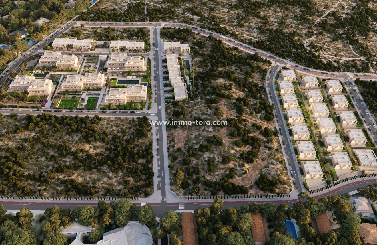 Nieuwbouw - Geschakelde woning - Godella - Campolivar