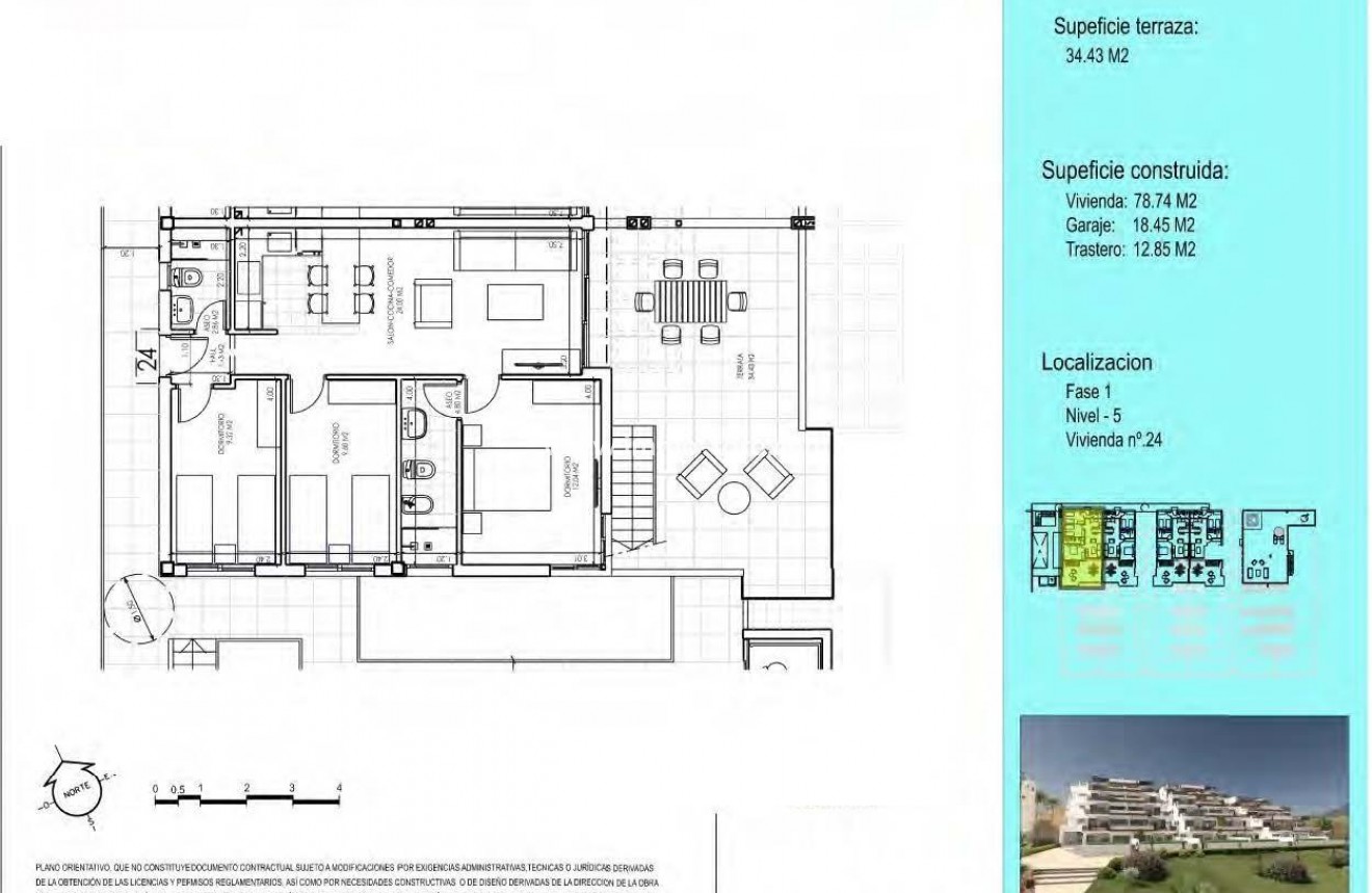 New Build - Penthouse - Vera - Vera playa