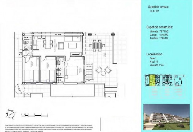 New Build - Penthouse - Vera - Vera playa