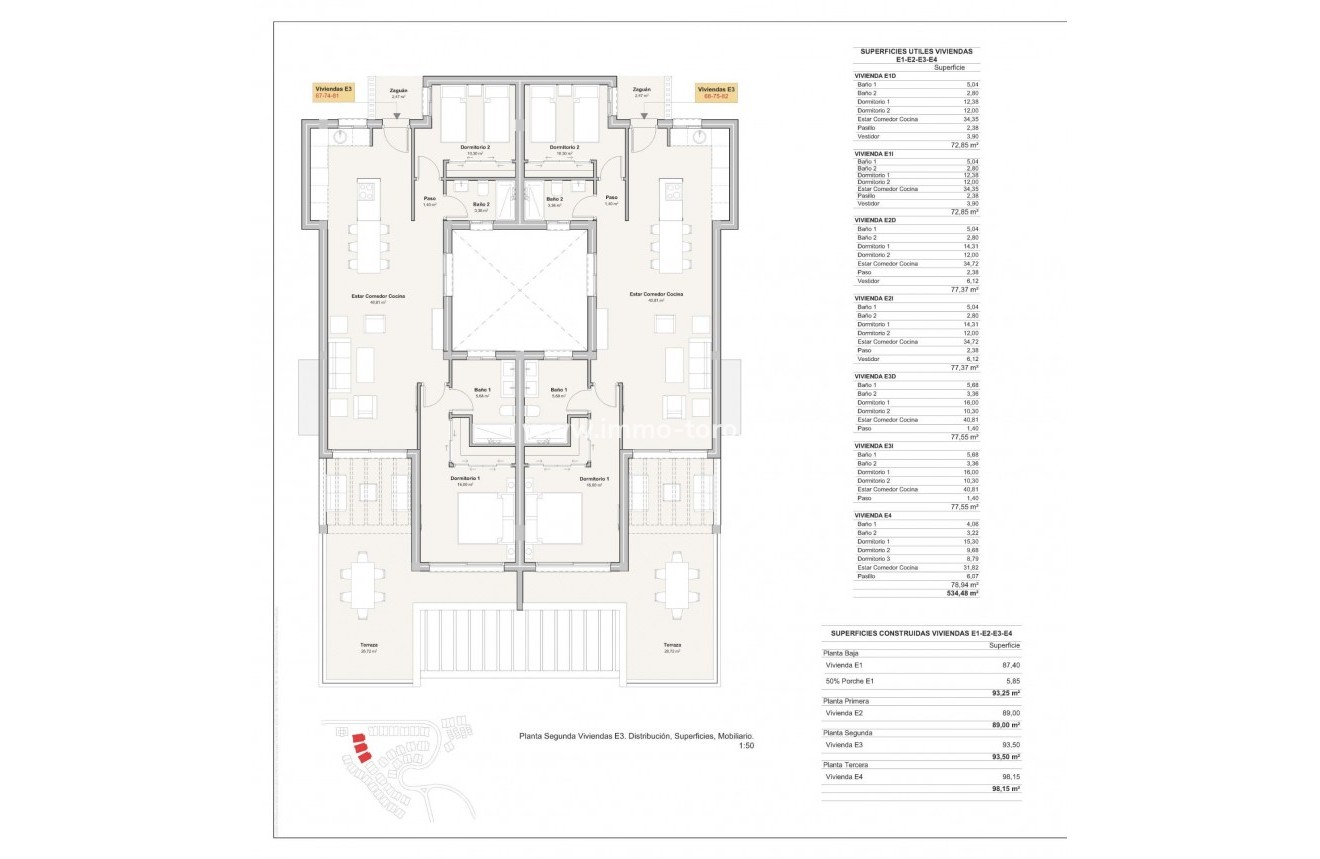 Nouvelle construction - Penthouse - Mojacar - Playa De Macenas