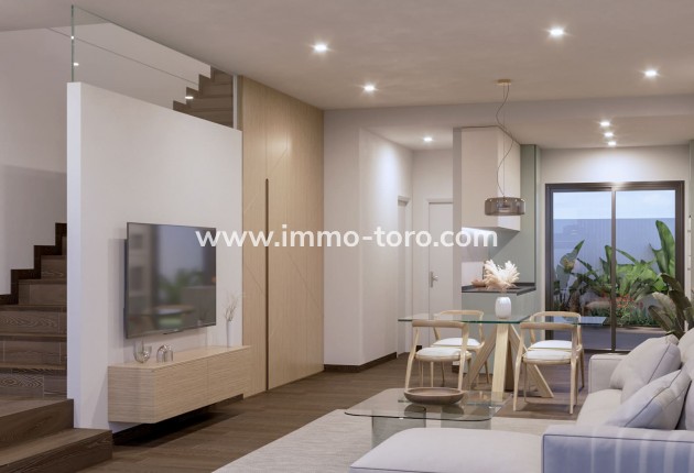 Nieuwbouw - Geschakelde woning - San Pedro del Pinatar
