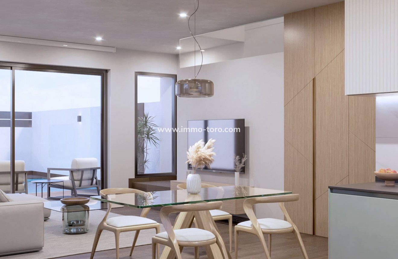 Nieuwbouw - Geschakelde woning - San Pedro del Pinatar