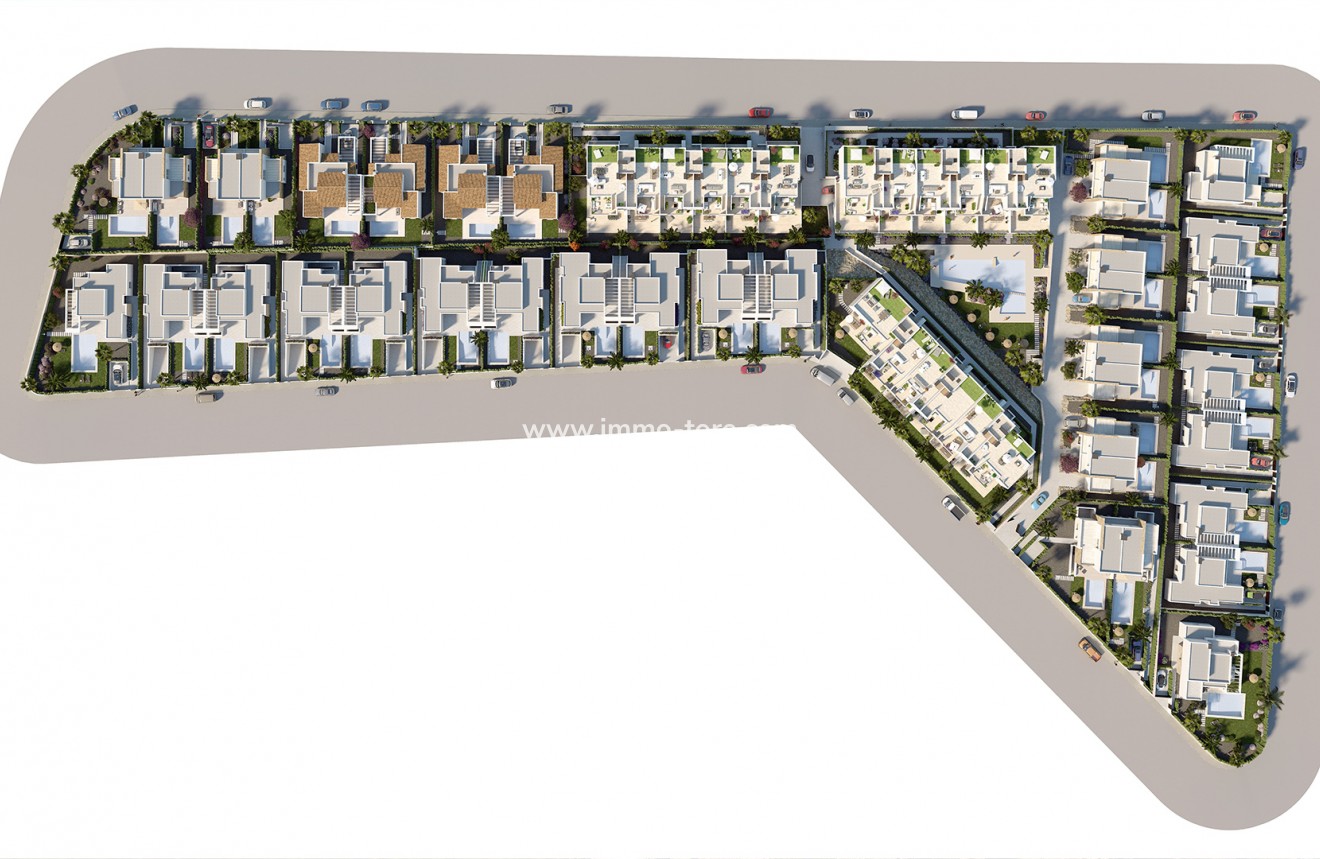 New Build - Detached house / Townhouse - Algorfa