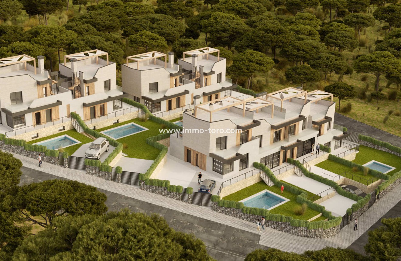 Nouvelle construction - Maison jumelée - Polop