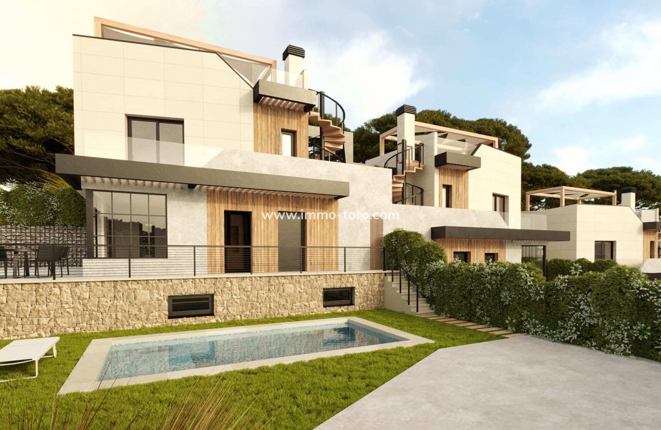 Nouvelle construction - Maison jumelée - Polop