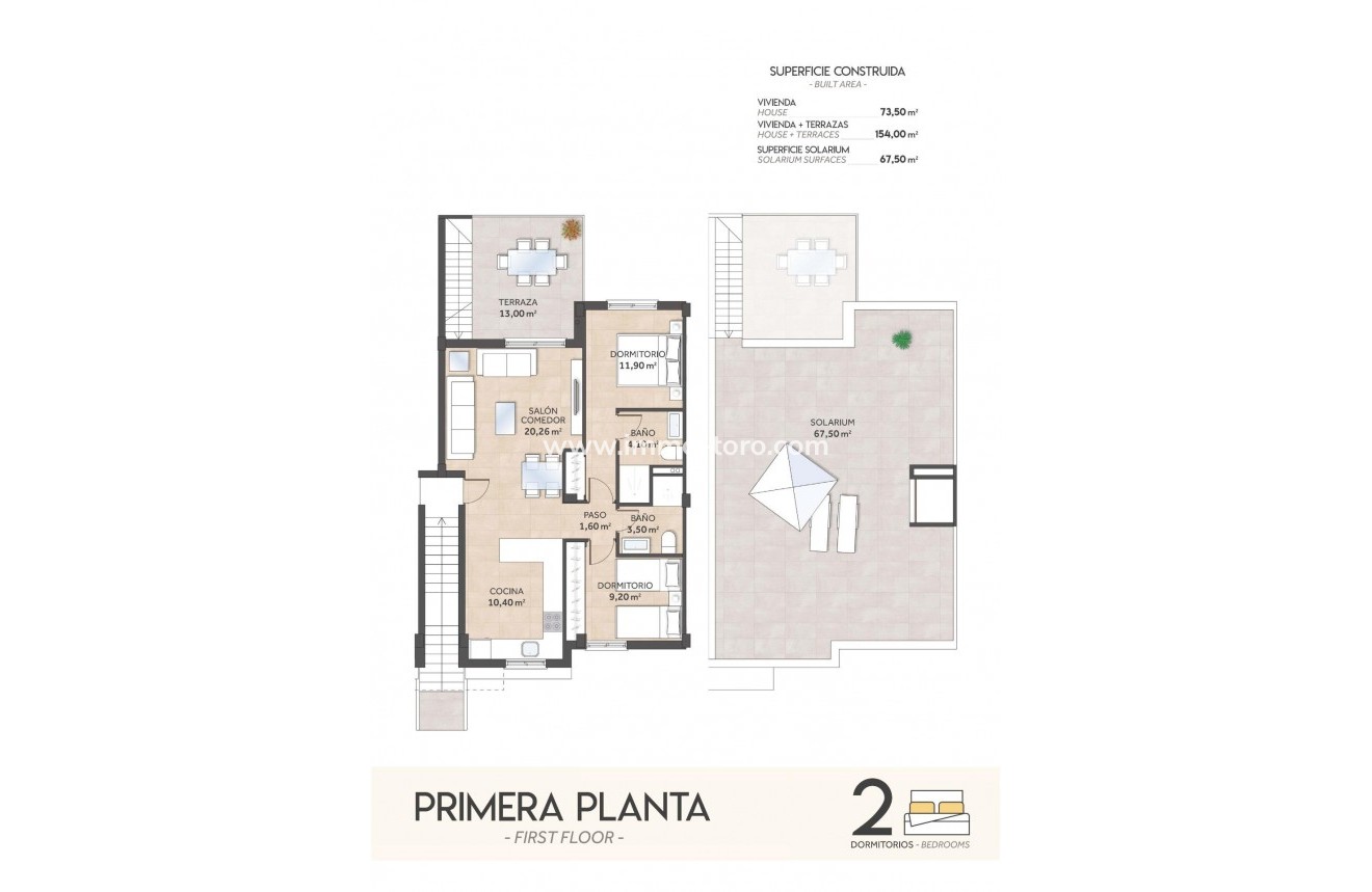New Build - Apartment - San Miguel de Salinas - La Cañada