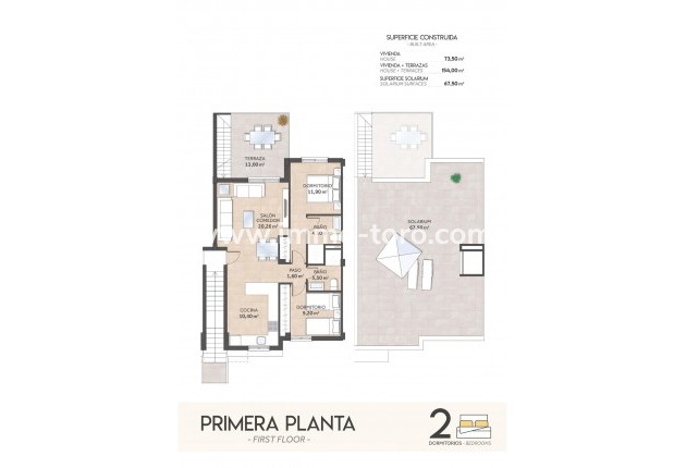 New Build - Apartment - San Miguel de Salinas - La Cañada