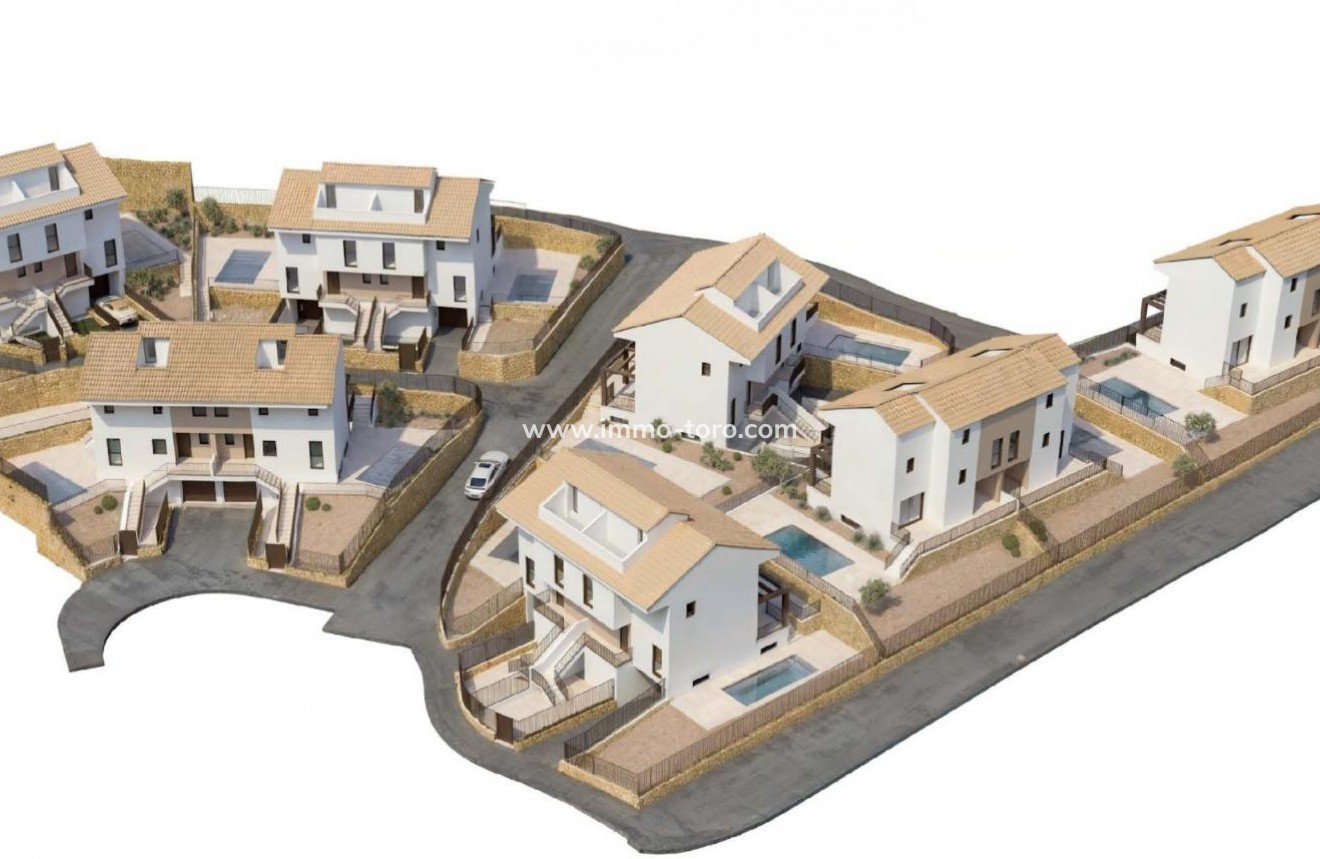 Nueva construcción  - Adosado - La Nucia - Don Mar