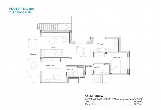 New Build - Penthouse - Torre Pacheco - Santa Rosalia Lake And Life Resort