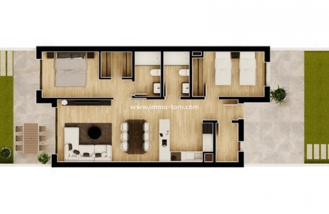 Nieuwbouw -  - Monforte Del Cid - Alenda Golf