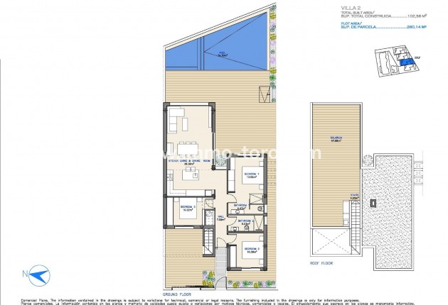 Nieuwbouw - Villa - Los Alcázares - Serena Golf