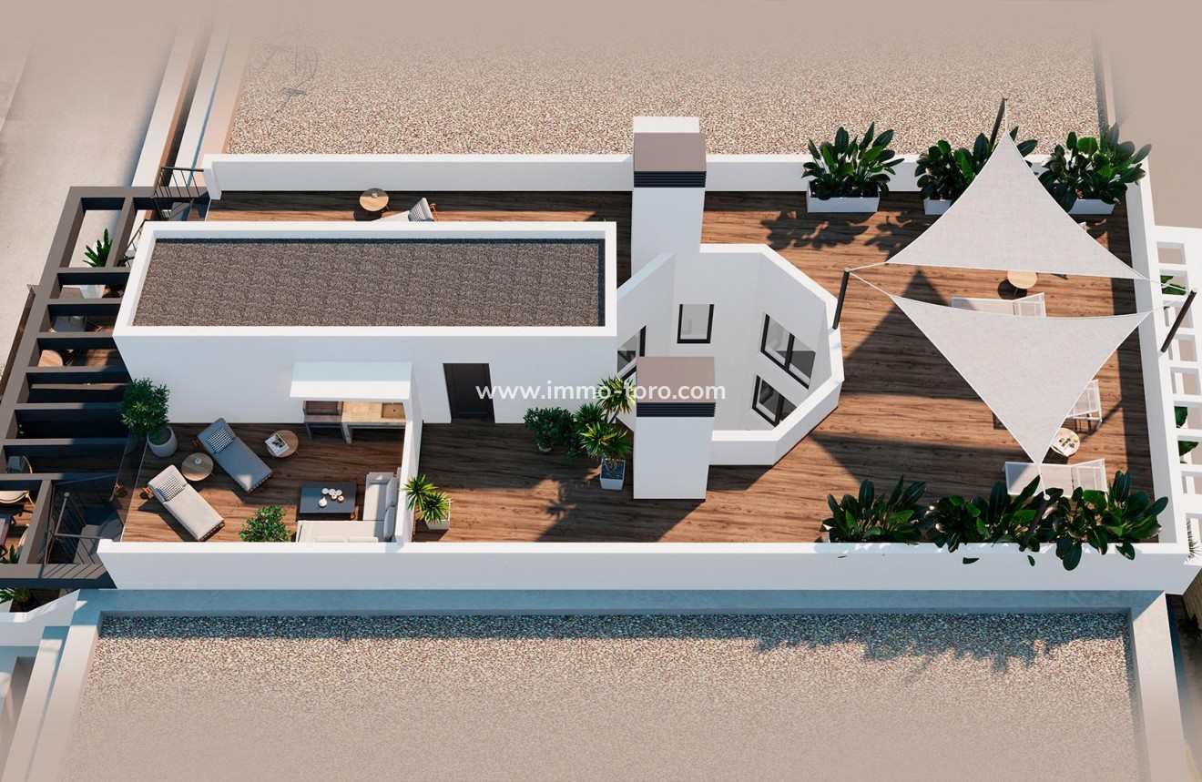 Nueva construcción  - Ático - Torrevieja - Playa de El Cura