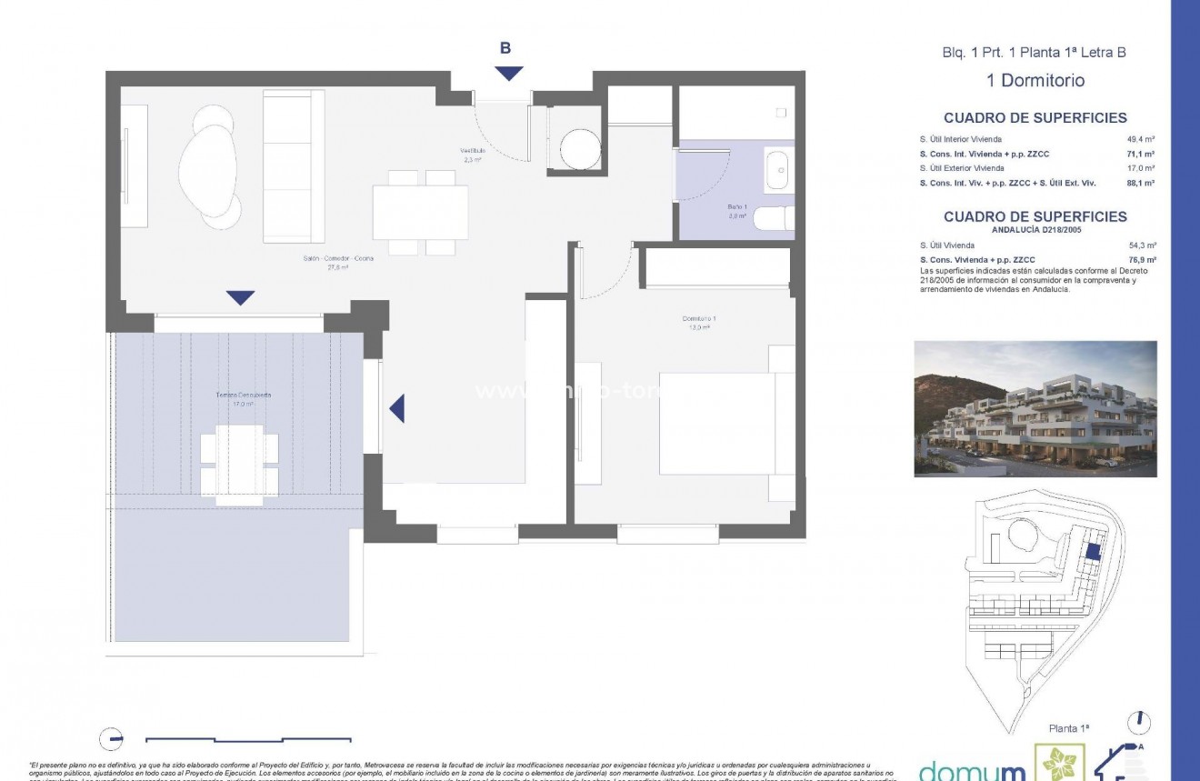 New Build - Apartment - Pulpi - Aguilón Golf