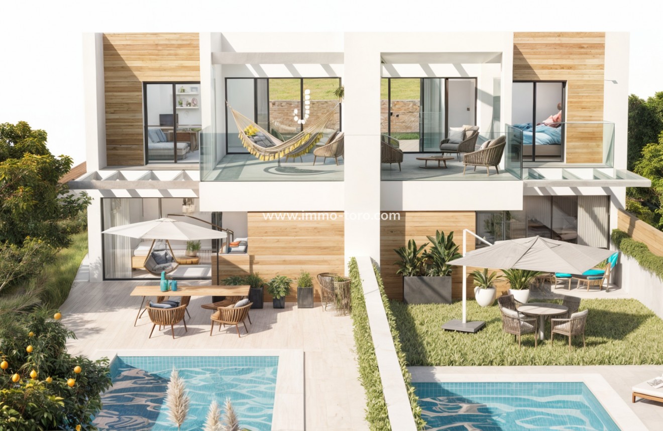 Nieuwbouw - Geschakelde woning - Alfaz del Pi